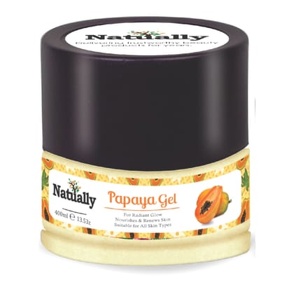 Natually Papaya Gel | For Radiant Glow Nourishes & Renews Skin | 350g