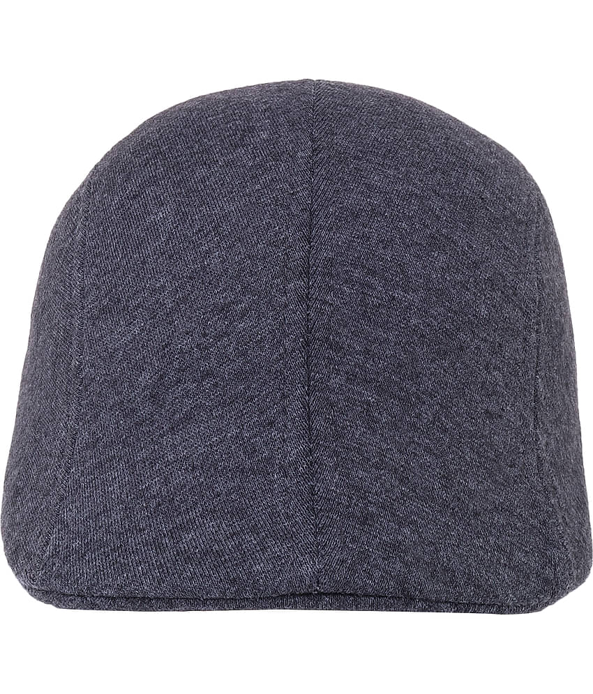 Zacharias - Gray Cotton Men's Cap ( Pack of 1 )