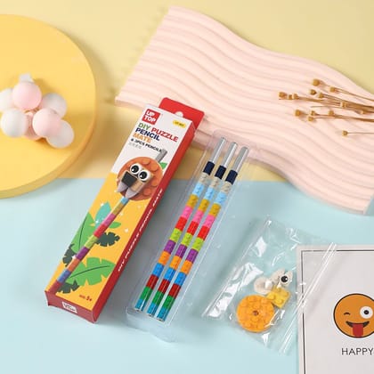 Lego Pencil Puzzle Set | Puzzle Pencil