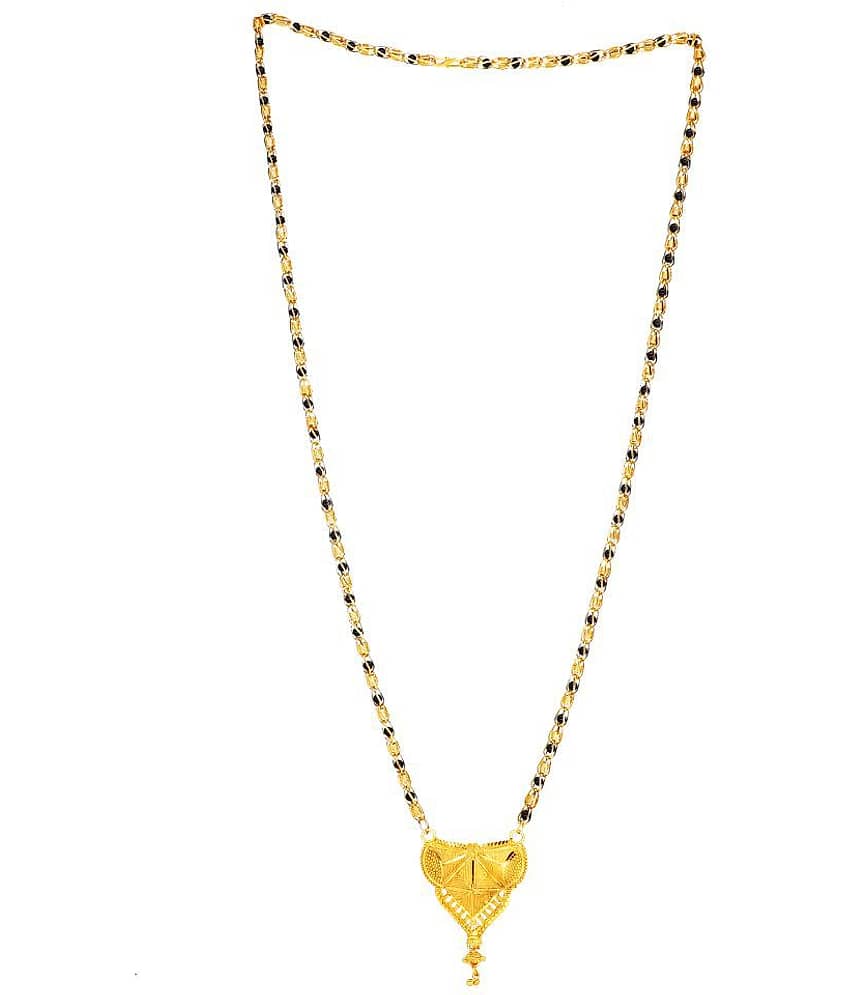 Shankhraj Mall Gold Plated Letest & Designer Mangalsutra For Women-100230