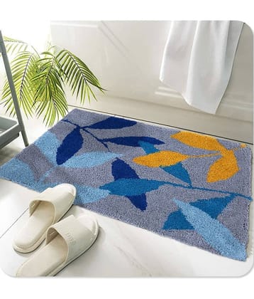 Aazeem  Antiskid Cotton Door Mat ( 60 X 40 cm ) Single  Magenta