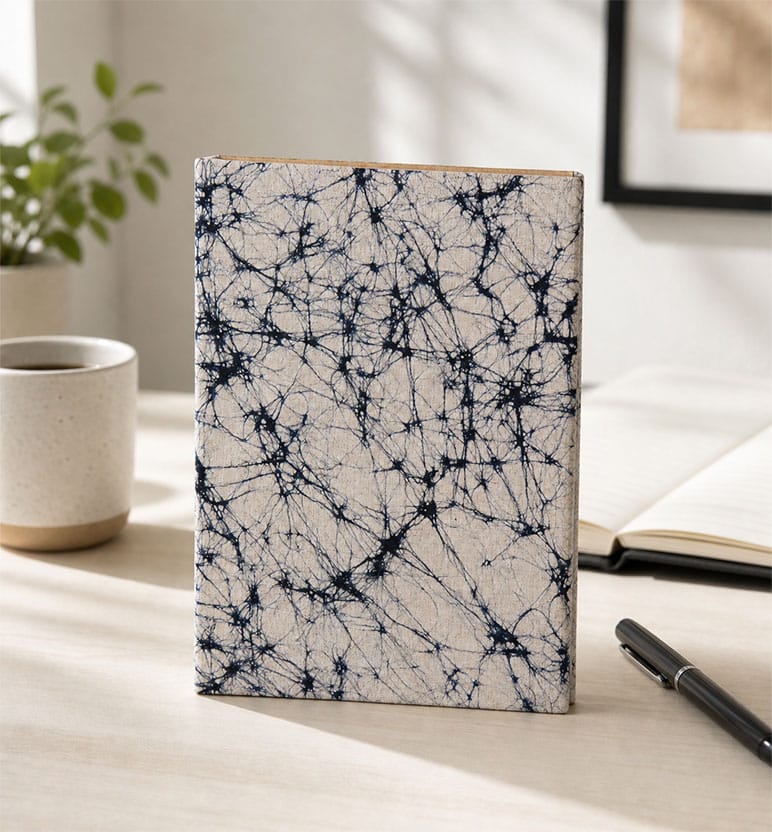 Handcrafted Batik Print Diary