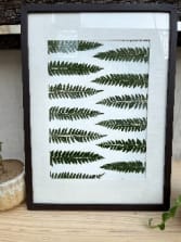 Handmade Botanical Pressed Flower Frame  Floral Wall Dcor for Keepsake Gifting