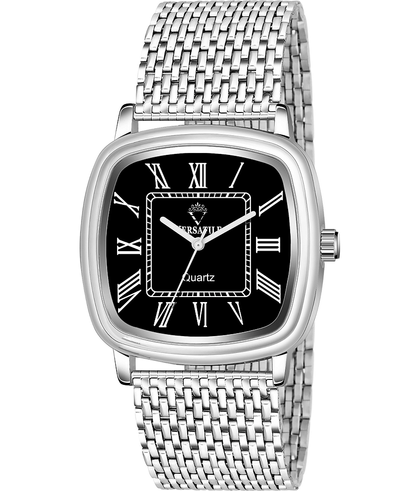 Versatile Silver Metal Analog Men's Watch