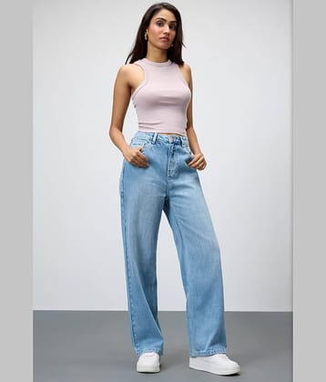 9x denims - Blue Denim Regular Fit Women's Jeans ( Pack of 1 )