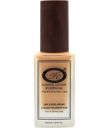 Fashion Colour - Deep Brown Liquid Matte Foundation 30 gm