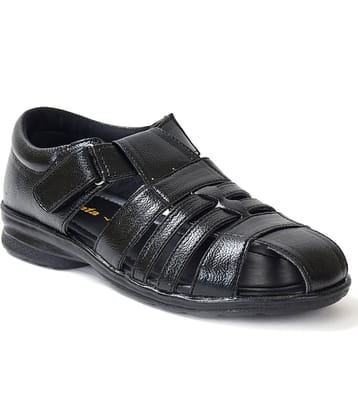 Ajanta - Black Men's Sandals