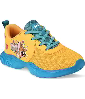Campus - Yellow Boy's Sports Shoes ( 1 Pair )