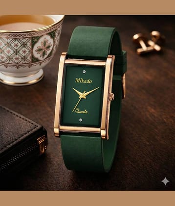 Mikado Green Silicon Analog Men's Watch