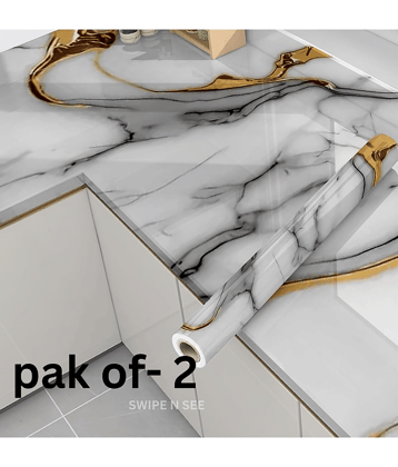 swipe n see Abstract Wallpaper ( 60 x 200 ) cm ( Pack of 2 )