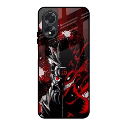 Dark Character Glass Case for Oppo A38