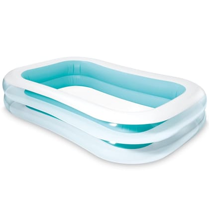 Intex Swim Centre Inflatable Family Swimming Pool, Multicolour, Vinyl 56483