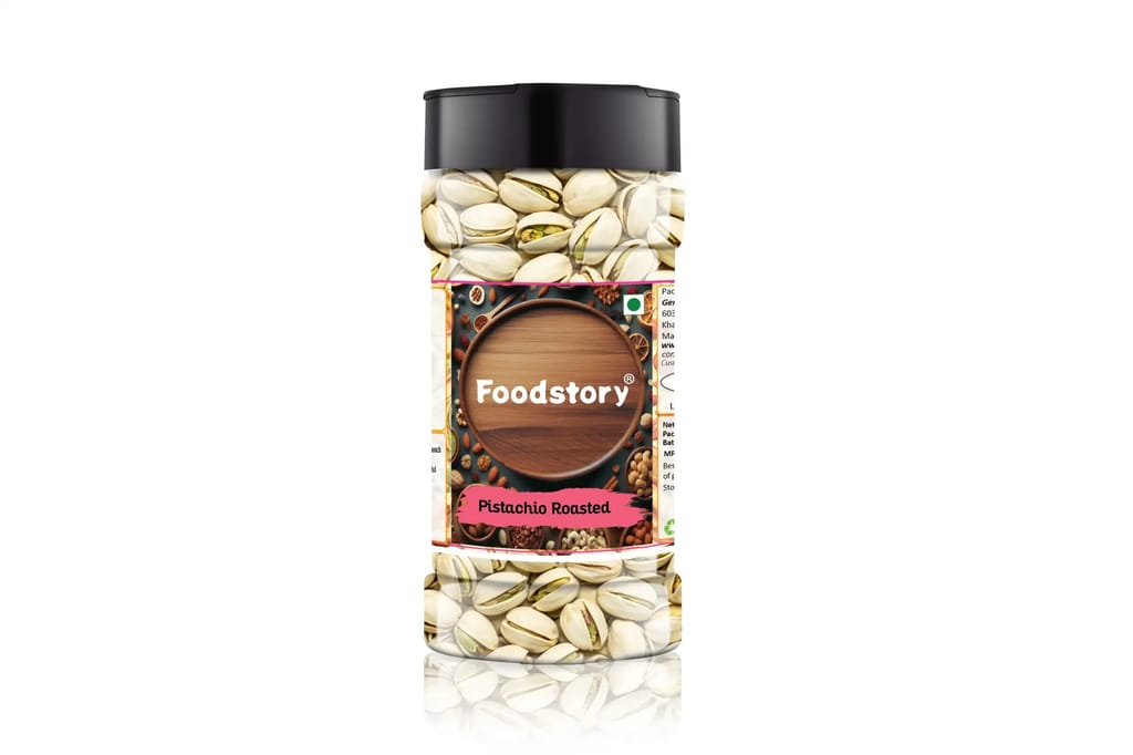 Foodstory Roasted & Salted Pistachios – Perfectly Crunchy & Savoury
