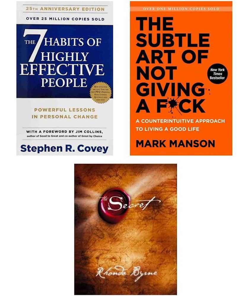 7 habit + the subtle art + the secret