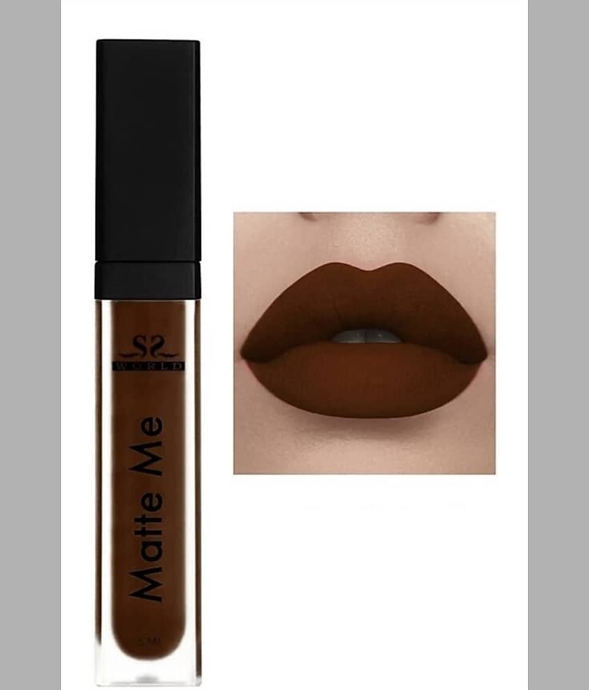 BLUSHIS Brown Matte Lipstick 0.12