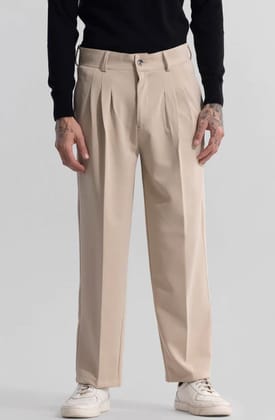 K-Styled Beige Pant-36
