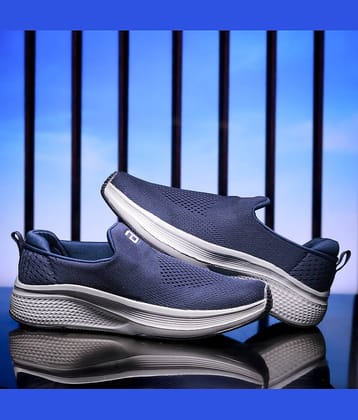 ASIAN WONDERWALK PRO-12 Black Men's Slip-on Shoes