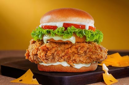 Cheese Blast Homestyle Chicken Burger Cheese Blast Homestyle Chicken Burger