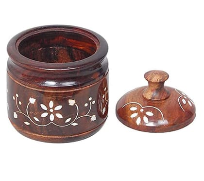 Wooden utility container