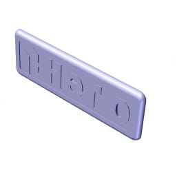 HERO MARK LOCKUP DOMING STICKER - Glamour | Passion Pro | Splendor+ - 53130AAF400S