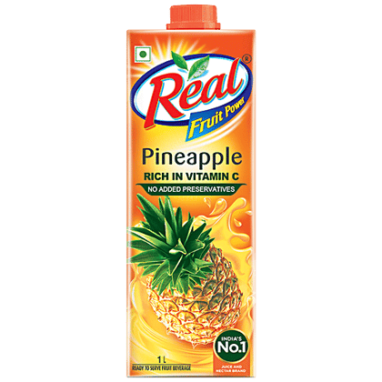 Real Fruit Power Juice - Pineapple, 1 L Real Fruit Power Juice - Pineapple, 1 L