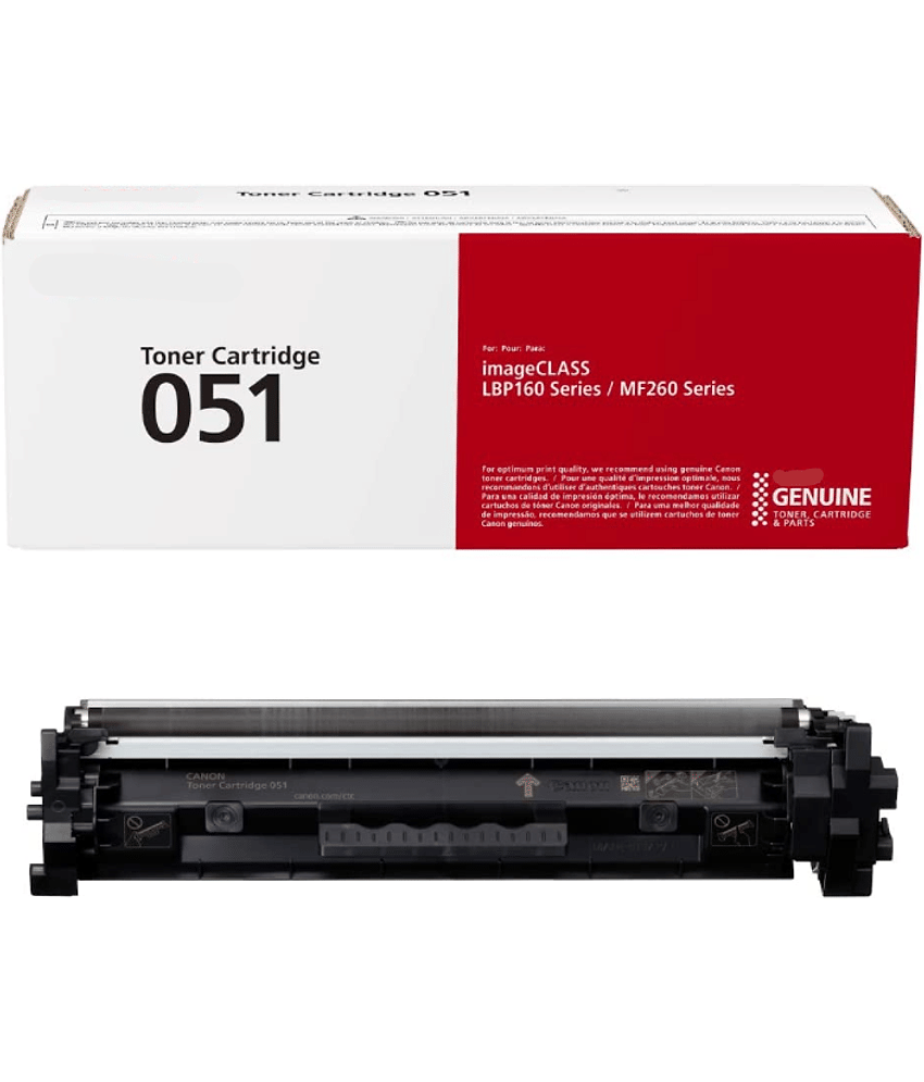 ID CARTRIDGE 051 Black Single Cartridge for For Use Imageclass LBP160, LBP161dn, LBP162dw, MF261d, MF264dw, MF266dn, MF267dw, MF269dw