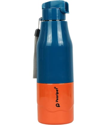 PearlPet Thermoware bottle Blue Stainless Steel Water Bottle 600 mL ( Set of 1 )