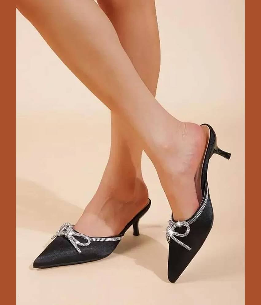 Shoetopia Black Women's Pumps Heels