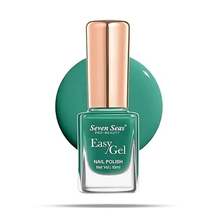 Seven Seas Easy Gel Nail Polish, Intense Glossy Finish, Hydrating Formula, Rich Pigmented, Quick Dry (205, 10ml)