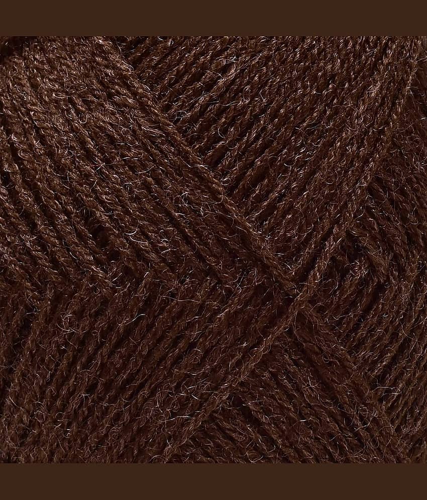 Rosemary Coffee (300 gm)  Wool Ball Hand knitting wool yarn thread dyed