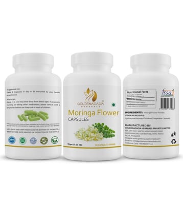 GOLDENACACIA HERRBALS Moringa Flower 30 Capsule 1 no.s