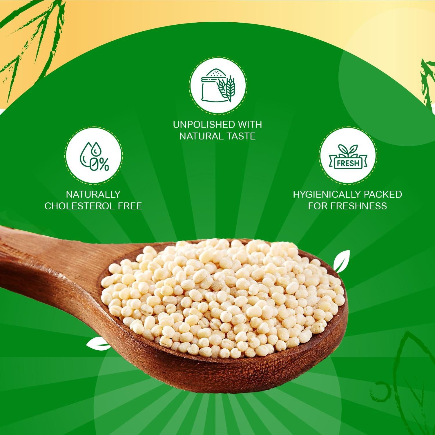 WORLD HARVEST RICE Premium White Urad Whole, 1kg