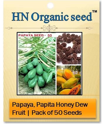 homeagro - Fruit Seeds ( Red Lady Papaya Pack (50Seeds) )