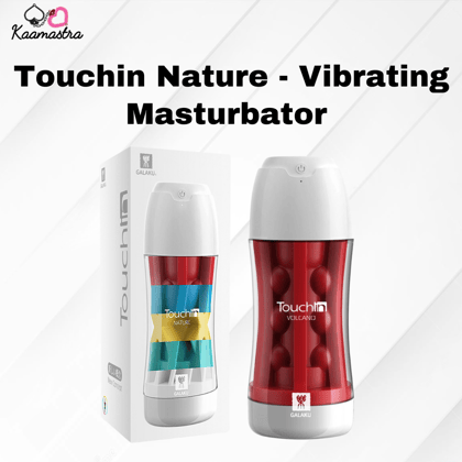 Touchin Nature Vibrating Masturbator on Kaamastra