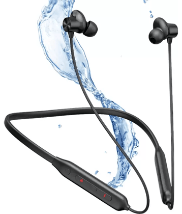 UCOOL Bullets Z2 Bluetooth Black In-the-ear Bluetooth Headset with Upto 30h Talktime True Wireless - Blue