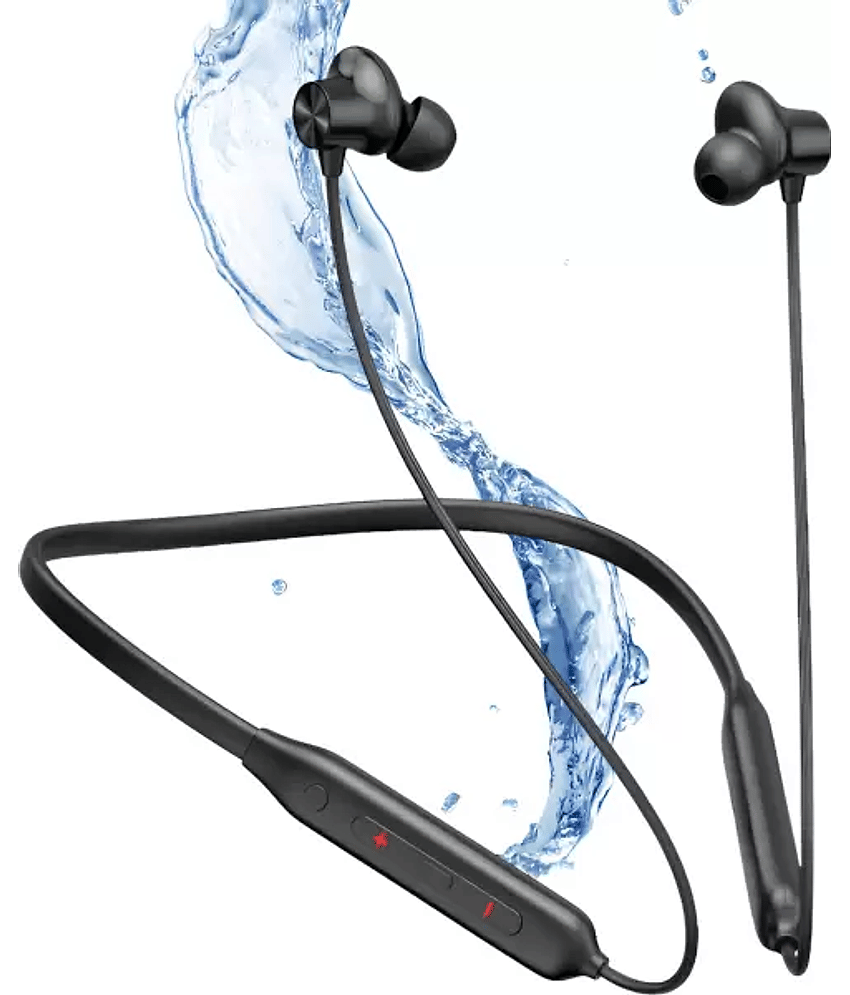 UCOOL Bullets Z2 Bluetooth Black In-the-ear Bluetooth Headset with Upto 30h Talktime True Wireless - Blue