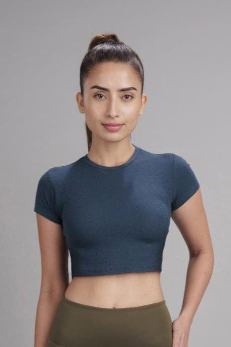 Bamboo Crop Top-XS