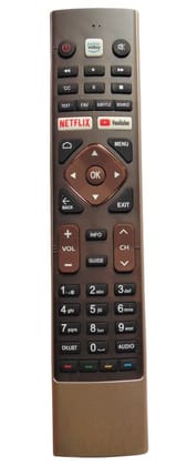 Ehop Universal Remote Compatible for Haier Smart TV 4K Android LED Television -with Out Voice Feature HTR-U27E HTR-A27 HTR-U27EMT1 HTR-U27A HTR-U28 HTR-U29A
