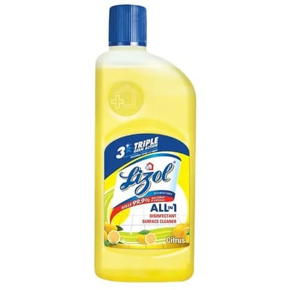 Lizol Disinfectant Surface Cleaner Citrus (1 L)
