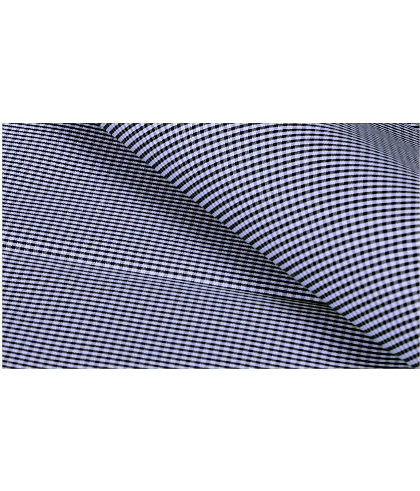 Makhanchor Blue 100 Percent Cotton Unstitched Shirt pc Single