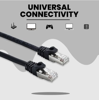 ABC Patch/LAN Cable 15M (METAL) RJ45 Cat-6 Ethernet for Personal Computer (2Year Warranty)