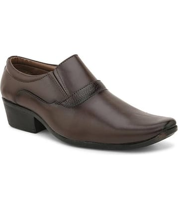 Sir Corbett Brown Men's Slip On Formal Shoes
