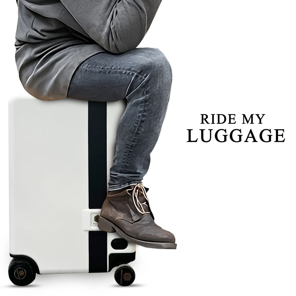 Follow Me Smart Luggage (White)