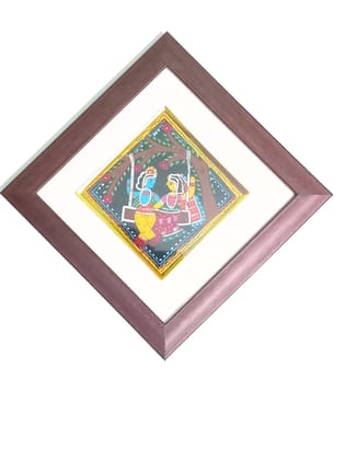 Exquisite Handmade Wall Hanging Painting from Patna - Unique Decorative Art for Home Decoration