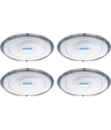 Neelam 4 Pcs Stainless Steel Steel Full Plate