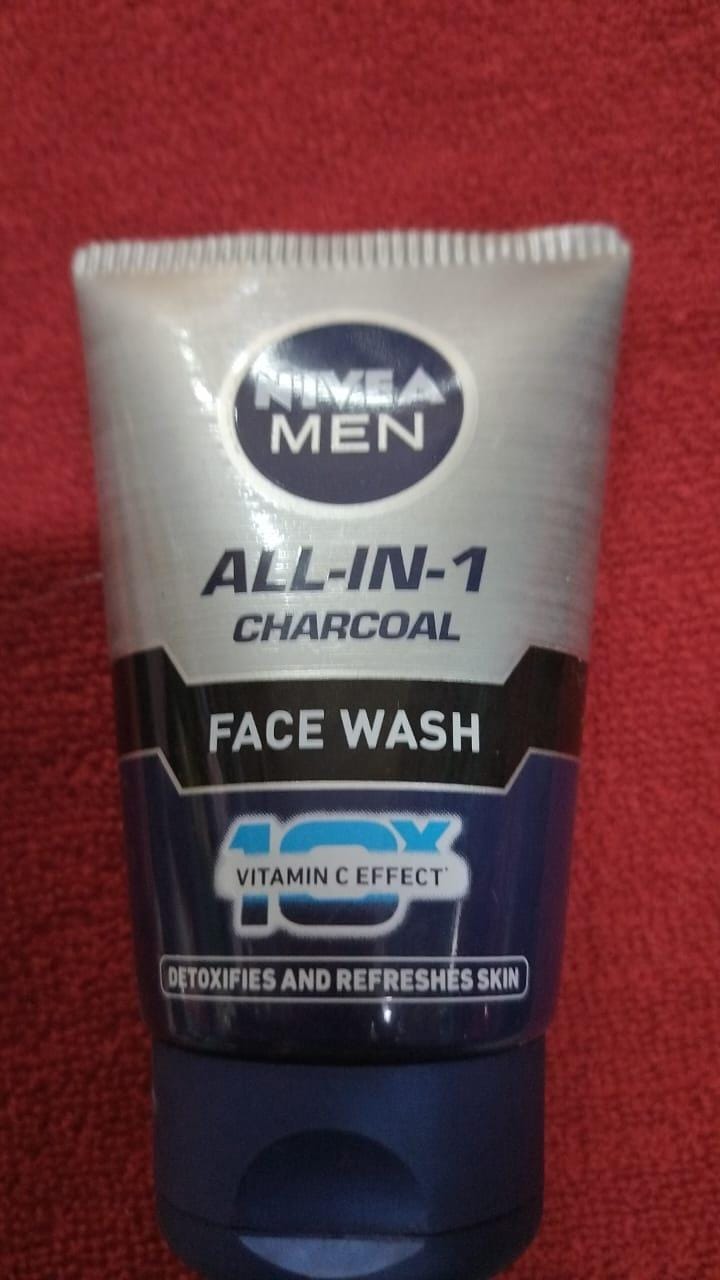 NIVEA ALL IN1 CHARCOAL FW 100G