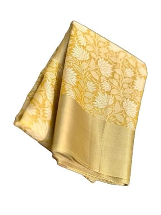 Golden Yellow, Jacquard Woven Pattern