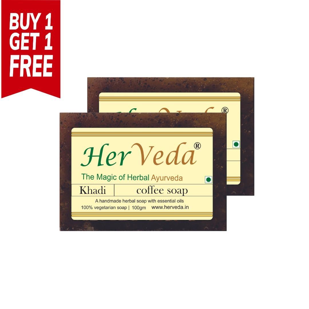 HerVeda Coffee Handmade Glycerine Soap SLS Free