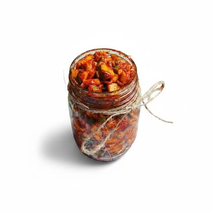 Spicy Mango Pickle - 250 gm - One glass jar