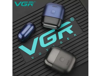 VGR V-340 Professional Foil Shaver with IPX7 Waterproof & Triple floating blades Shaver For Men (Blue)